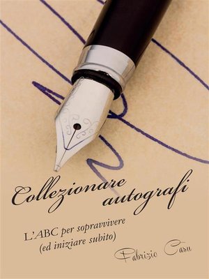cover image of Collezionare autografi